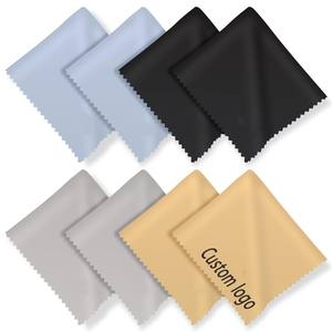 カスタムロゴプリントマイクロファイバーグラスサングラス眼鏡クリーニングクロスカスタム - Product Image 1