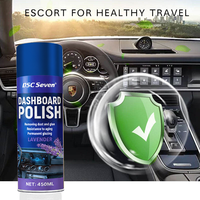 DSC SEVEN Entretien automobile : Cire en spray silicone pour tableau de bord et cuir