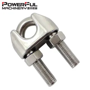 Marine Use Stainless 304/316 US Standard Malleable Type Wire Rope Clip