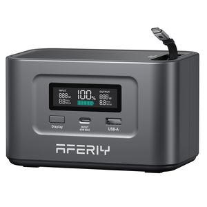AFERIY AF-PB010 100W 99.2Wh สถานีไฟฟ้าพกพา คลื่นไซน์บริสุทธิ์ แบตเตอรี่ LiFePO4 ขนาดพกพา สำหรับใช้งานกลางแจ้งและในรถยนต์ - Product Image 2