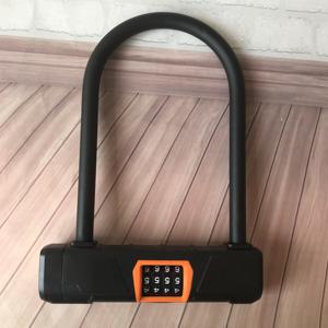 Lucchetto a U in Acciaio Resistente di Alta Qualità con Codice <span class=keywords><strong>Antifurto</strong></span> per MTB, Bici da Strada, E-bike e Moto - Product Image 5