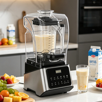 Professionele elektrische keukenapparatuur, hoge snelheid, stille blender, ijsvergruizer, fruitsapmixer, geluidsdicht, commercieel en huishoudelijk gebruik