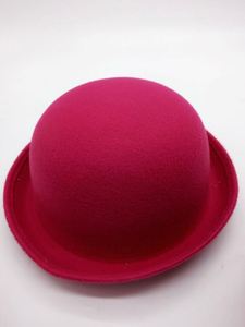 Len Cảm Thấy Fez Fedora Hat Dome Vòng Cap Trang Phục Chính Thức Bowler Hat - Product Image 6
