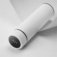 Bouteille d'eau intelligente 500 ml, acier inoxydable 304 de haute qualité, affichage de la température LED, tasse intelligente