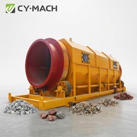 Trommel rotatif haute capacité CY-MACH pour le criblage de sable, gravier, pierre de silice de rivière et matériaux de construction (agrégats)