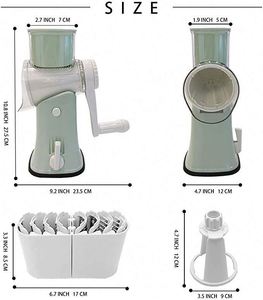 Cheese Grater with Handle Cheese Shredder <b>Vegetable</b> Grader Slicer Cutting <b>for</b> Kitchen Gift with Bonus Storage Box - Product Image 5