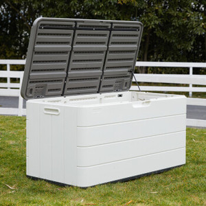 Outdoor Storage Cabinet Garden Storage Shed Bin Garden Storage Box Top Opening Base Cabinet