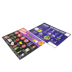 Promotional Brochure Book Magazine Custom Designed Double-Sided <strong>Printed</strong> <strong>Restaurant</strong> Menu Leaflet Advertising Poster Folded <strong>Flyer</strong> - Product Image 5