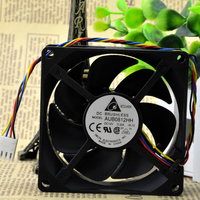 Ventilateurs DC 12V 8CM 8025 AUB0812HH 80*80*25mm, ventilateur CPU, ventilateur d'ordinateur