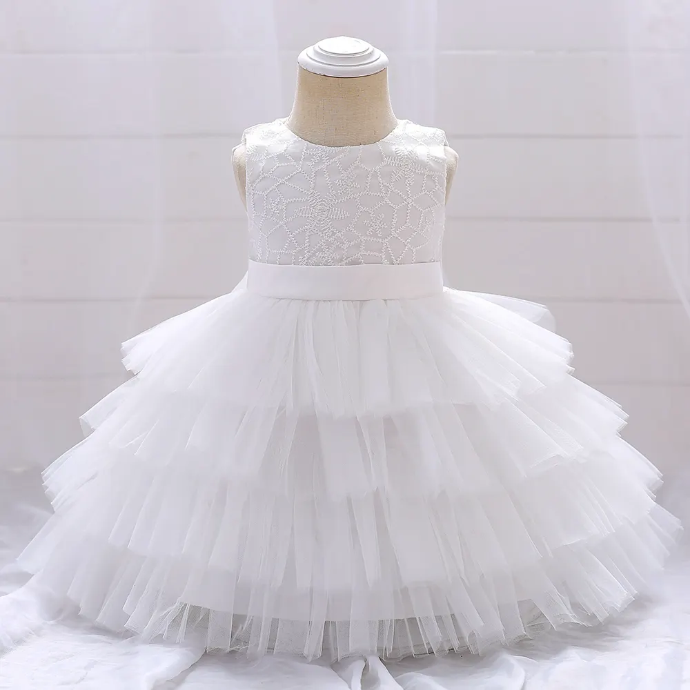 MQATZ New Design Puffy Baby Säuglings taufe Phantasie Geburtstags feier Kleid 24 Monate tragen