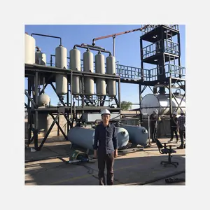 refined Motor Oil Plant Black Engine Oil Distillation equipment