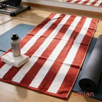 Custom Logo 100% Cotton Jacquard Beach Towel Sand-Resistant for Beach Trips