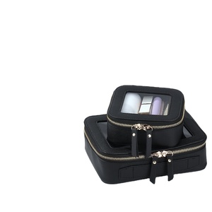 Bolsa de Maquillaje Transparente Personalizable, Organizador de Cosméticos Portátil, Bolsa de Maquillaje Impermeable para Viaje - Product Image 4