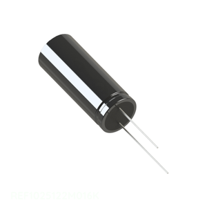 Condensateur traversant à canal fabricant 1,2 µF, aluminium, 20 %, 16 V, radial, référence REF1025122M016K - Product Image 1