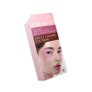 Маска для лица ILISYA в форме бабочки с экстрактами сладкой вишни, черной жемчужины, золота, женьшеня, гиалуроновой кислоты и авокадо, антивозрастная, на травах - Product Image 1