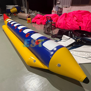 8 người lớn thuyền chuối thương mại <span class=keywords><strong>Inflatable</strong></span> chuối towable ống nước nổi trò chơi thuyền chuối cho biển - Product Image 1