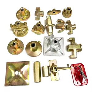 Precio de fábrica: Sistema de tirantes para encofrado de hormigón, accesorios de encofrado para construcción, tuerca de mariposa para tirante galvanizado en zinc - Product Image 6