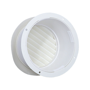 ฝาครอบช่องระบายอากาศทรงกลมกันน้ำยี่ห้อ TUOSHENG สำหรับติดตั้งบนผนังหรือหลังคา สีขาว รับประกัน 3 ปี ติดตั้งง่ายสำหรับระบบ HVAC - Product Image 4