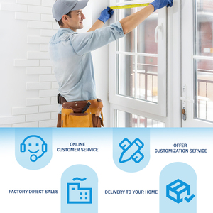 <span class=keywords><strong>Pdp</strong></span> OEM Thương hiệu và kích thước nhôm Cherry sồi cửa sổ bằng gỗ với lưới trong suốt cao - Product Image 6