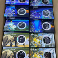 Muses Jewels Nouveau produit Kit de fabrication de collier DIY Perle de vœu Série des douze constellations Pendentif Perle d'huître naturelle Coffret cadeau