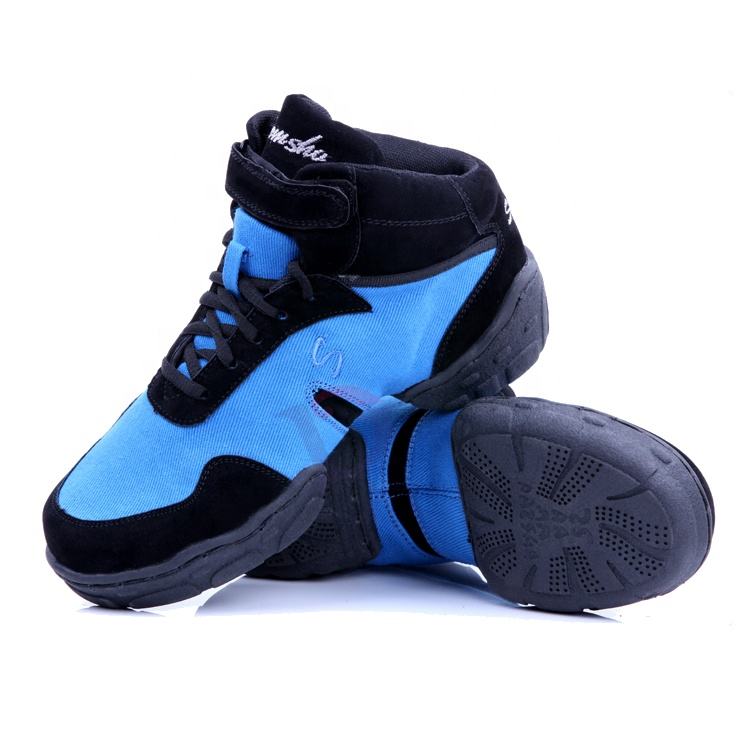 B52 Hip Hop Sapatos Sapatos De Dança Guangzhou Atacado Preto Split Sole  Dance Sneakers para Mulheres Sapatos De Dança De Rua