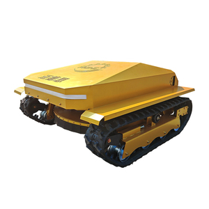 MDE entièrement automatique tout-terrain tondeuse à gazon <span class=keywords><strong>Robot</strong></span> automoteur multifonctionnel chenille télécommande 4 temps sans fil pour le bricolage - Product Image 5