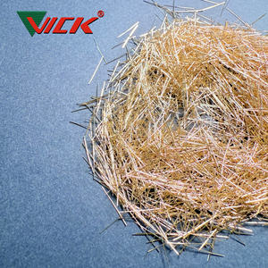 마이크로 구리 코팅 강섬유 13mm HUPC 섬유 고강도 우수한 분산성 - Product Image 1