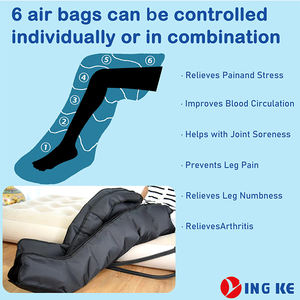 Máquina de prensa de piernas de drenaje linfático, botas de recuperación, máquinas de masajeador de pies de piernas de compresión para botas de recuperación deportiva - Product Image 4