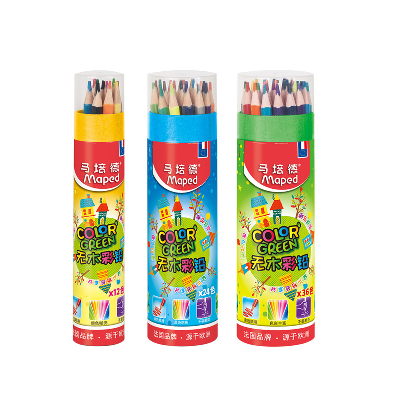 JPS OEM Lapiz Стандартный цветной карандаш радужной расцветки