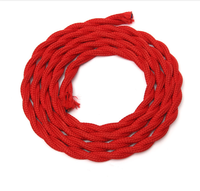 Câble tressé décoratif en cuivre vintage coloré 2/3 * 0,75 pour luminaires