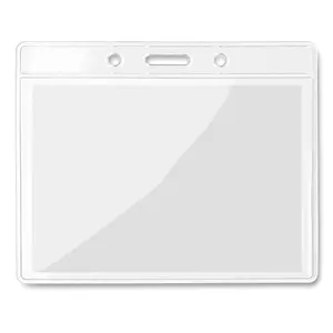 Porte-badge transparent BADGY, merchandising personnalisé - Product Image 2