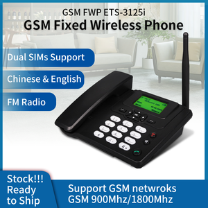 <span class=keywords><strong>Téléphone</strong></span> <span class=keywords><strong>fixe</strong></span> 2G 3125i, <span class=keywords><strong>téléphone</strong></span> <span class=keywords><strong>sans</strong></span> <span class=keywords><strong>fil</strong></span> <span class=keywords><strong>fixe</strong></span> pour la maison avec emplacement pour carte SIM/radio - Product Image 2