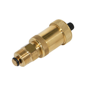 วาล์วระบายอากาศอัตโนมัติ Myloni Brass แบบเกลียวนอกตรงผ่านสำหรับท่อทำความร้อน ชนิดป้องกันการกัดกร่อน - Product Image 2