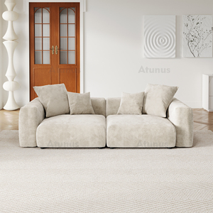 Elegant Luxury Furniture Living Room Home <strong>Sofa</strong> Set <strong>CORD</strong> VELOUR Modular <strong>Sofa</strong> - Product Image 3