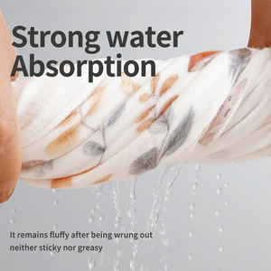 ผ้าห่อตัวเด็กทารกผ้าโปร่ง6ชั้นผ้า100% นุ่ม - Product Image 5