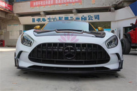 Kit carrosserie en fibre de carbone pour Mercedes Benz Amg GT/GTC/GTS, style Amg GT BS, spoiler avant et arrière, aileron, échappement, capot