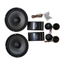 Altavoces Coaxiales de 2 Vías de Alta Potencia MAX 600W de 6.5 Pulgadas para Auto, Juego de Modificación para Puerta Delantera