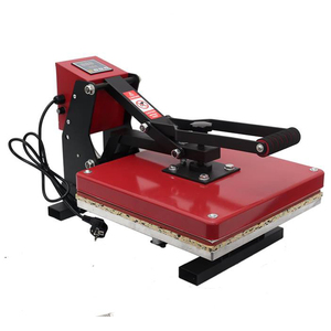 Máquina de Prensa de Calor para Impresión de Camisetas 38*38 Roja, Máquina de Sublimación por Calor 38x38, Máquina de Prensa de Calor para Camisetas - Product Image 3