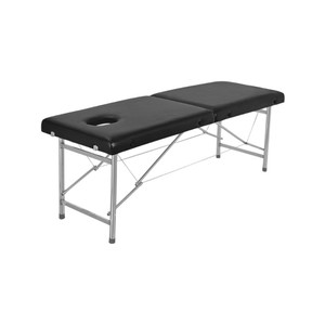 Lit de massage pliant en aluminium professionnel de vente directe d'usine avec la mousse de mémoire et la base d'acier inoxydable - Product Image 3