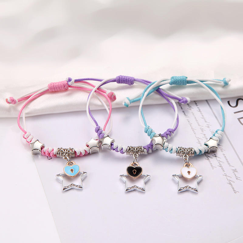 3PCS Bracelet Set - Cute Star Charm Family Friendship Jewelry
