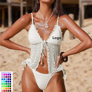 Fabricant de maillots de bain : Ensembles de bikinis et maillots une pièce sexy, vente en gros, ensembles de bikinis transparents en dentelle tendance, tankinis - Product Image 1