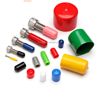 Capuchon de protection personnalisé en PVC pour filetage, anti-poussière et anti-collision, en caoutchouc PVC