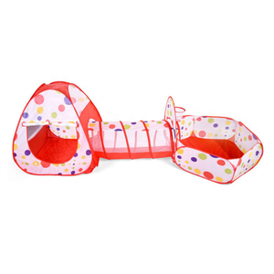 Tentes et tunnels <span class=keywords><strong>de</strong></span> fosse à balles pour enfants <span class=keywords><strong>de</strong></span> nouvelle conception d'usine <span class=keywords><strong>Tunnel</strong></span> <span class=keywords><strong>de</strong></span> tente <span class=keywords><strong>de</strong></span> <span class=keywords><strong>jeu</strong></span> en polyester <span class=keywords><strong>pliable</strong></span> pour enfants - Product Image 1