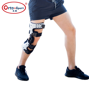 Supporto ortopedico per ginocchiera antiscivolo regolabile OA ginocchiera con cerniera per alleviare il dolore - Product Image 4