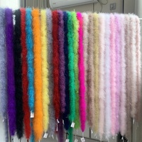 Groothandel Gekleurde Kalkoenveren Pluche Stroken voor Bruiloftsverenversiering DIY Kledingaccessoires Manchetten Tassen Decoratieve Artikelen