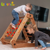 Holz-Kletterdreieck Kinderbett mit Geometrischer Form Modernes Design für Innenräume Herkunft Fujian Unisex-Sets