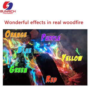 مسحوق نار سحري ملون داخلي/خارجي يتغير لونه الغامض مع الألعاب النارية المشتقة والألعاب النارية - Product Image 4