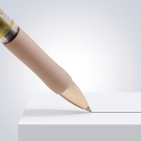 Stylo gel classique premium 0,5 mm, écriture fluide, fournitures de bureau et scolaires, prise en main confortable, rechargeable, pointe fine