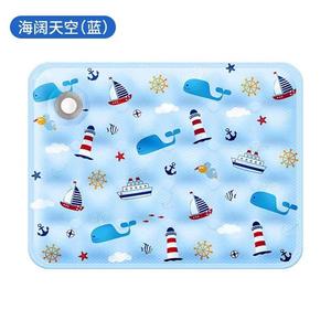 Tessuto in <span class=keywords><strong>poliestere</strong></span> 100% con motivo a cielo blu senza limiti per tappetini refrigeranti, ideale per uso quotidiano - Product Image 3