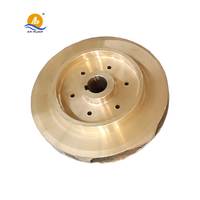 Usine de pompe centrifuge verticale en ligne d'eau chaude d'eau de mer en bronze